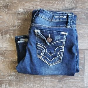 Zco dark blue Jeans stretch 5 flap pockets